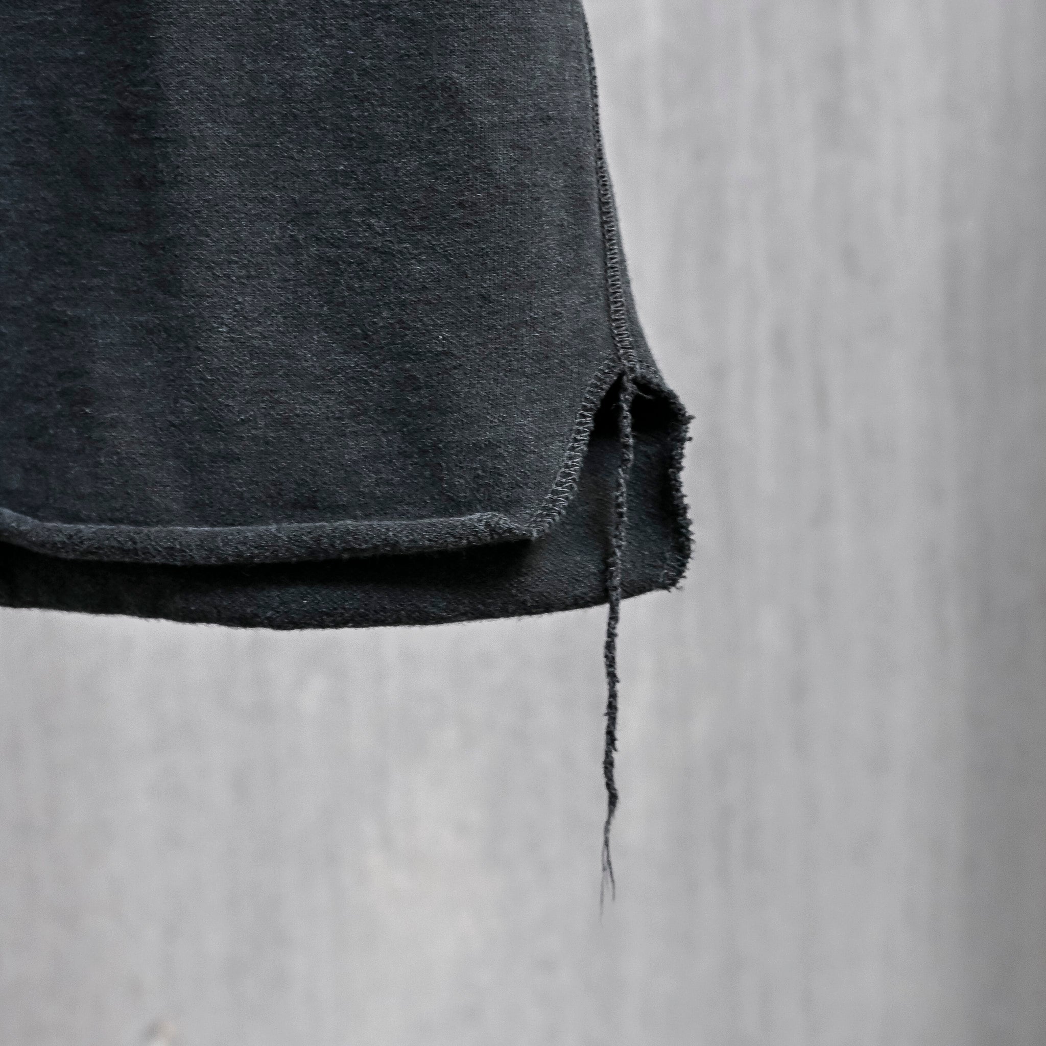 Remi Relief Raglan Short Sleeve Sweater Supima Cotton Black