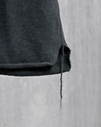 Remi Relief Raglan Short Sleeve Sweater Supima Cotton Black