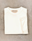 Remi Relief Raglan Short Sleeve Sweater Supima Cotton Off-White