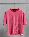 Remi Relief Reversible Pocket T-Shirt Bordeaux x L.Pink