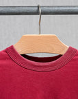 Remi Relief Reversible Pocket T-Shirt Bordeaux x L.Pink