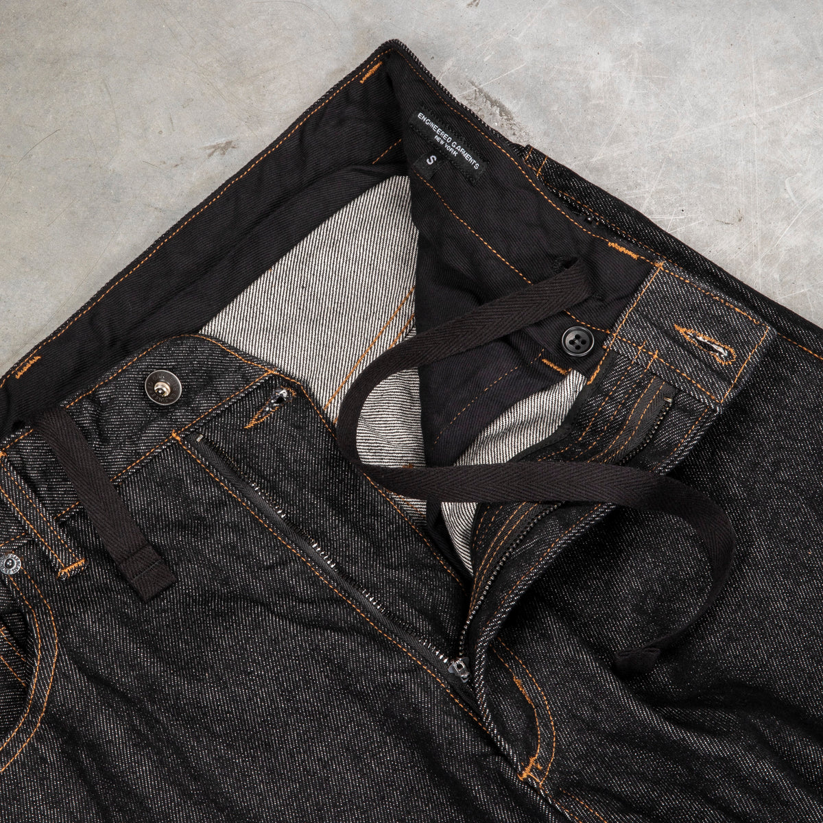 Engineered Garments RF Jeans 14 Oz Denim Black – Frans Boone Store