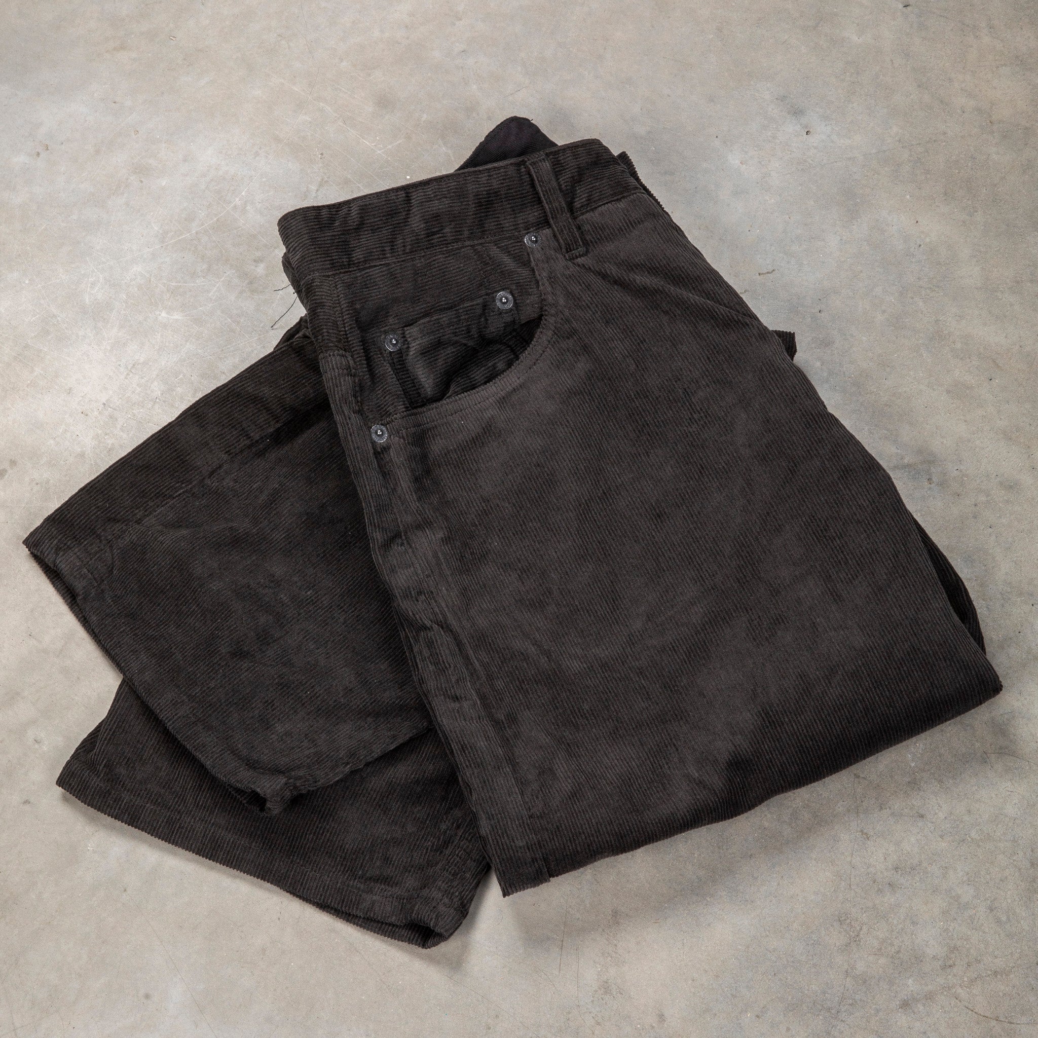 Engineered Garments RF Jeans 14-Wale Corduroy Charcoal – Frans