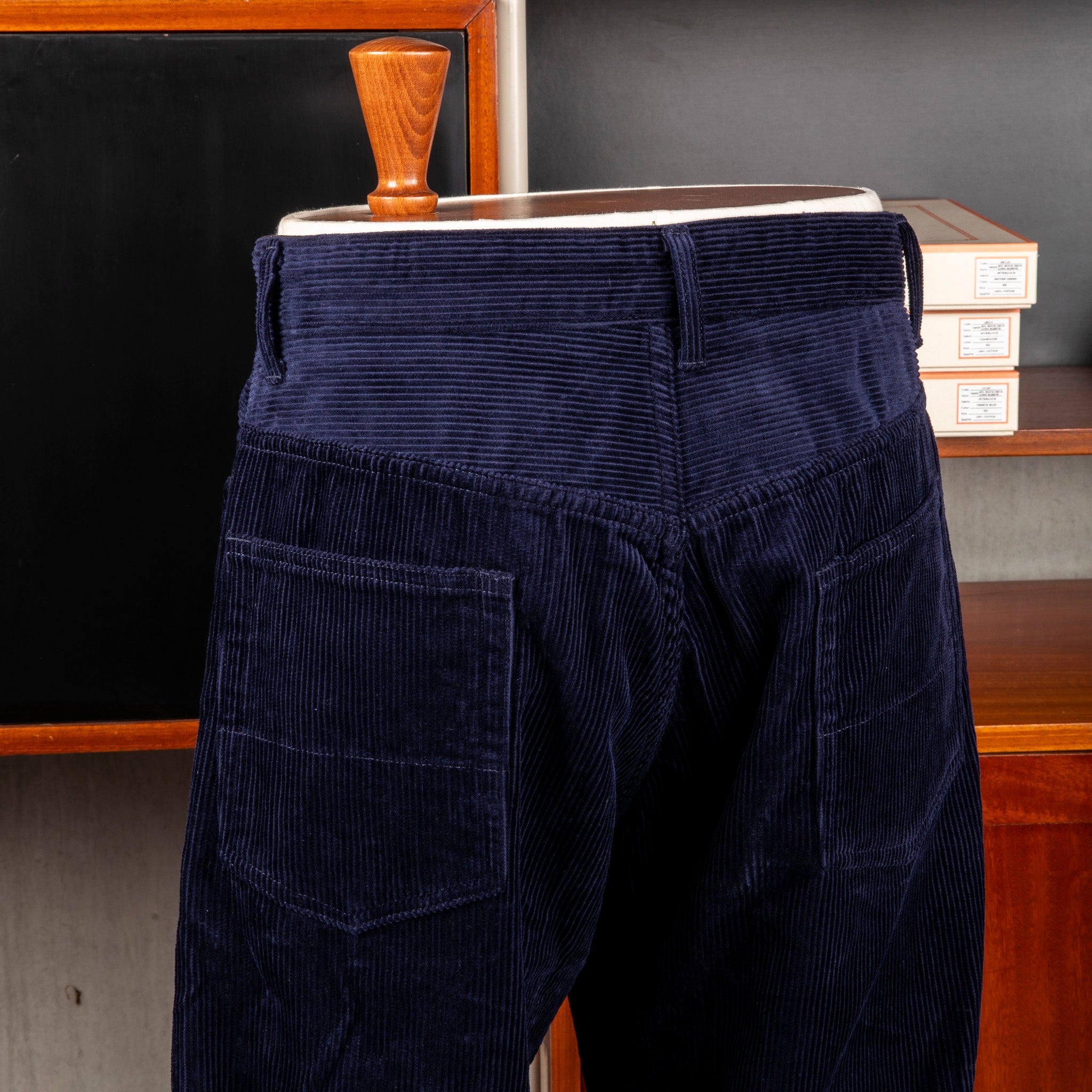 Engineered Garments RF Jeans 8-Wale Corduroy Navy