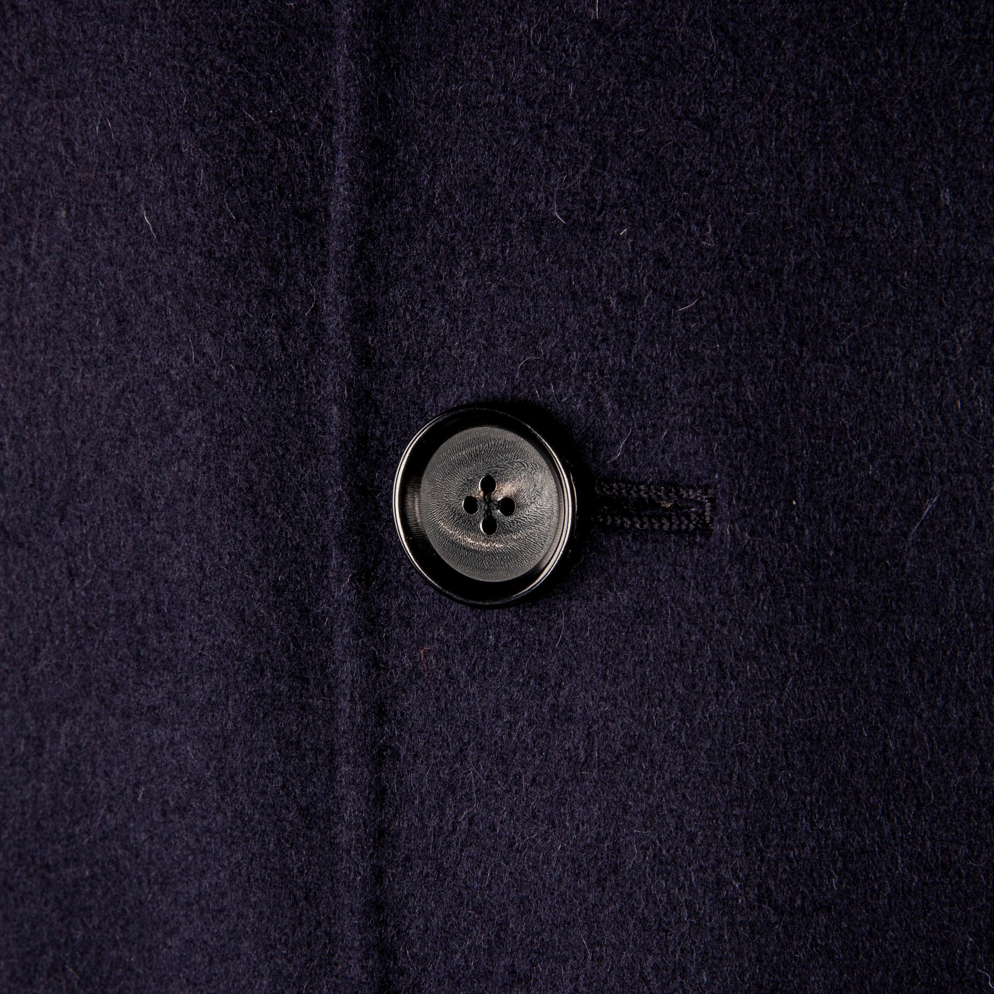 Caruso Rigoletto Loden Overcoat Blu Notte