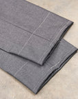 Rota Regular Fit High Rise Pants Gabardine Grigio Chiaro