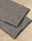 Rota Regular Fit High Rise Pants Gabardine Grigio Chiaro