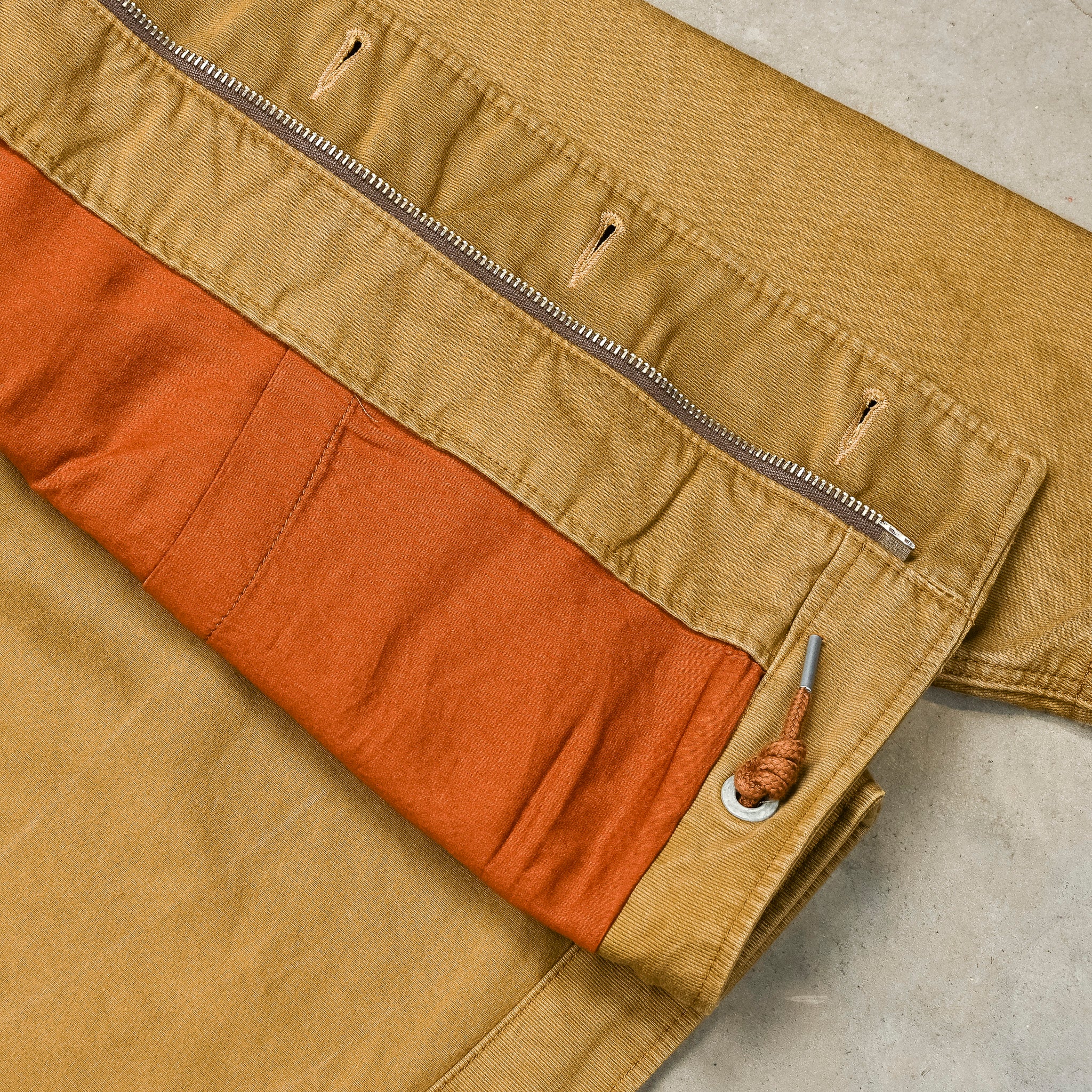 RRL Bower Deck Jacket Cotton Jungle Cloth Khaki Drab