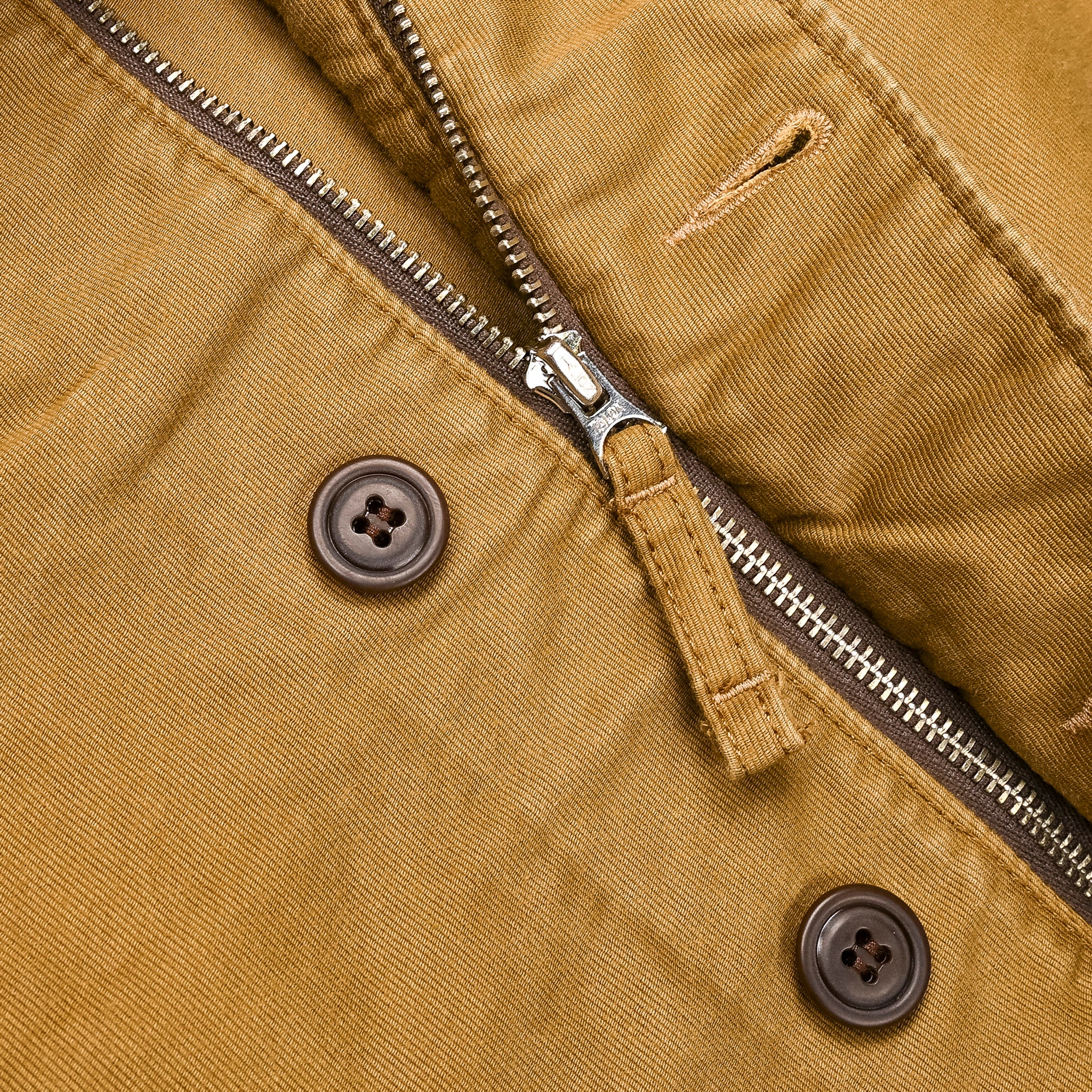 RRL Bower Deck Jacket Cotton Jungle Cloth Khaki Drab