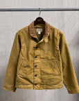 RRL Bower Deck Jacket Cotton Jungle Cloth Khaki Drab