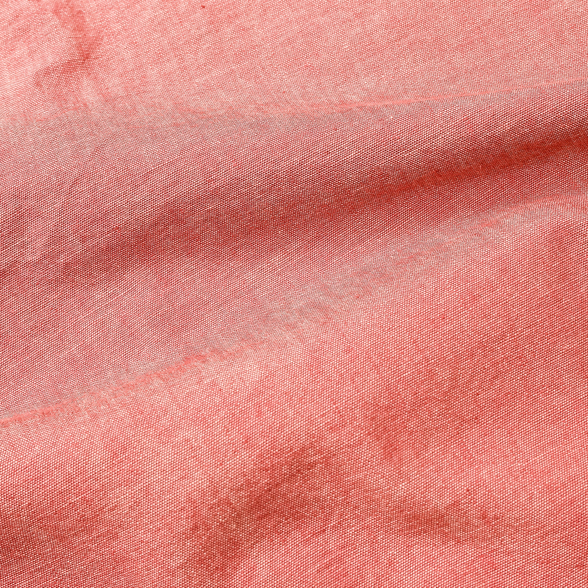 RRL Craftsman Shortsleeve Chambray Workshirt Red