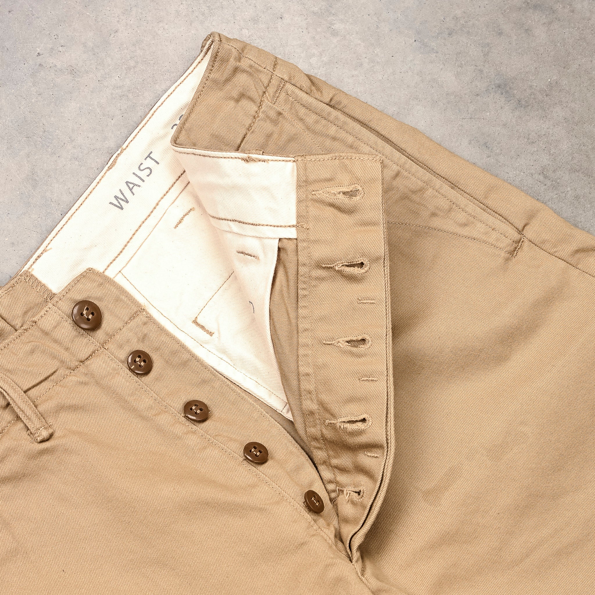 【美品】RRL OFFICER SHORT UTILTY KHAKI W30 RRL Chino Officer's Shorts New Military Khaki – Frans Boone Store