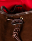 Croots Suede Rucksack Brown