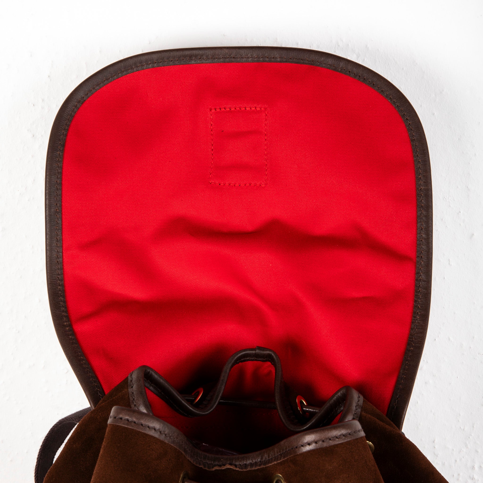 Croots Suede Rucksack Brown