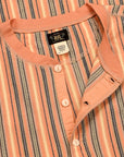 RRL Rufus Jacquard Henley Shirt Striped