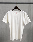 Olde Homesteader Extrafine Rustic Jersey Crew Neck Off White