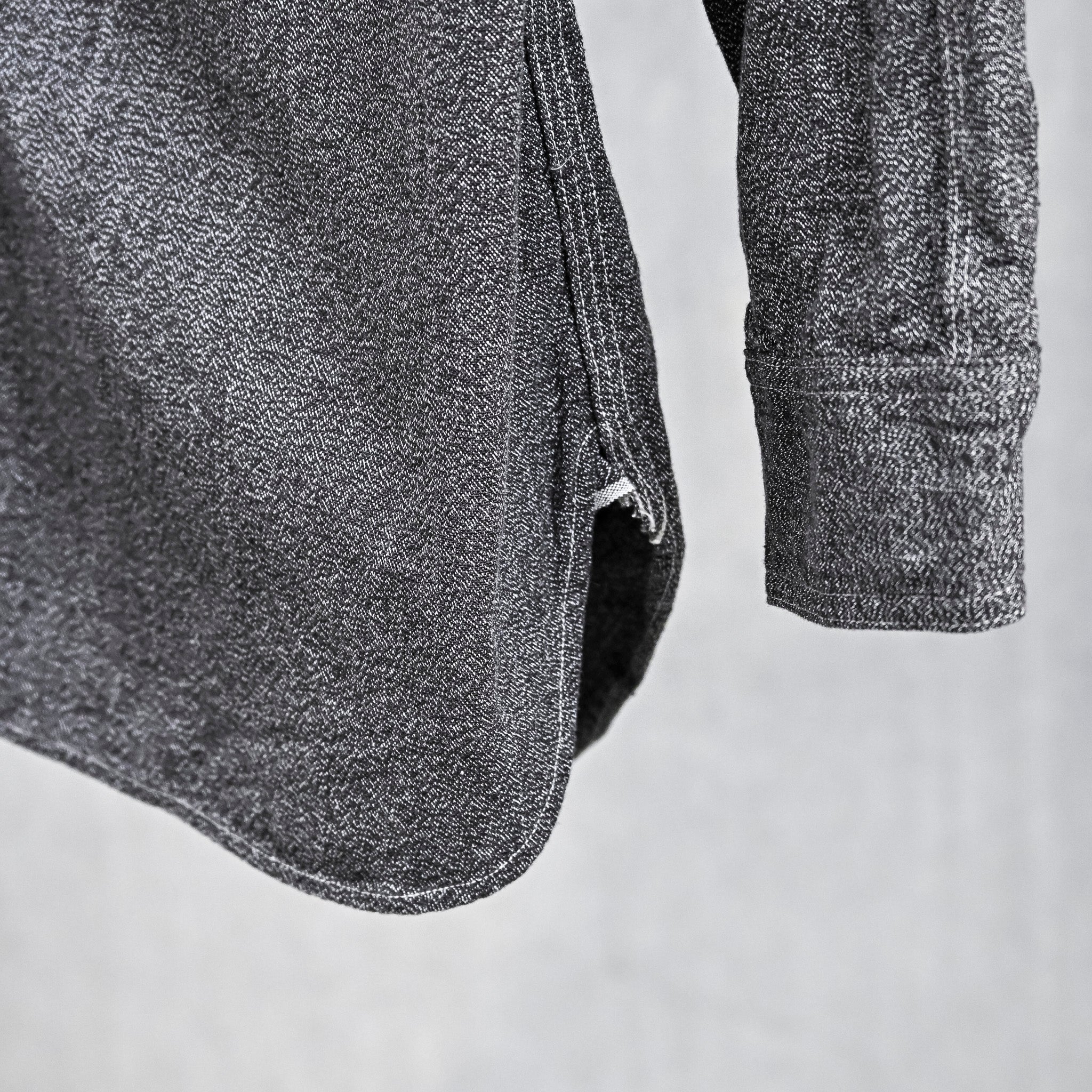 Fullcount 4090 Triple Stitch Chambray Shirt Covert Black