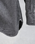 Fullcount 4090 Triple Stitch Chambray Shirt Covert Black