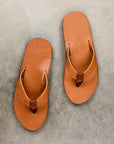 The Real McCoy's Leather Arched Sandal Brown