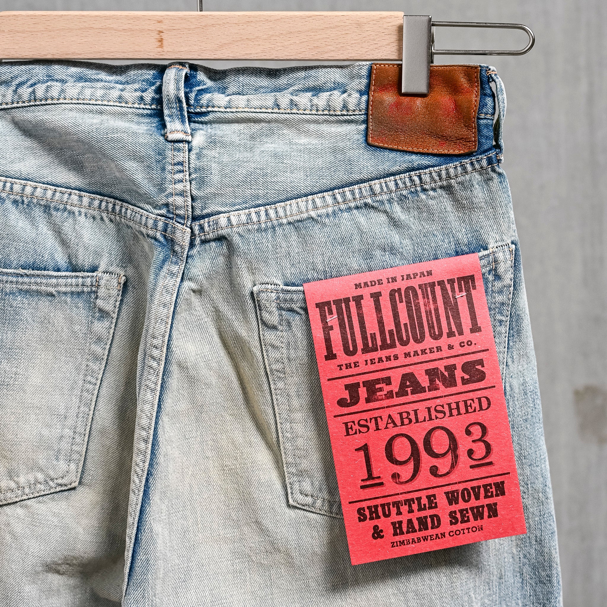 Fullcount 0105 Loose Straight 13.7 Oz Santa Monica