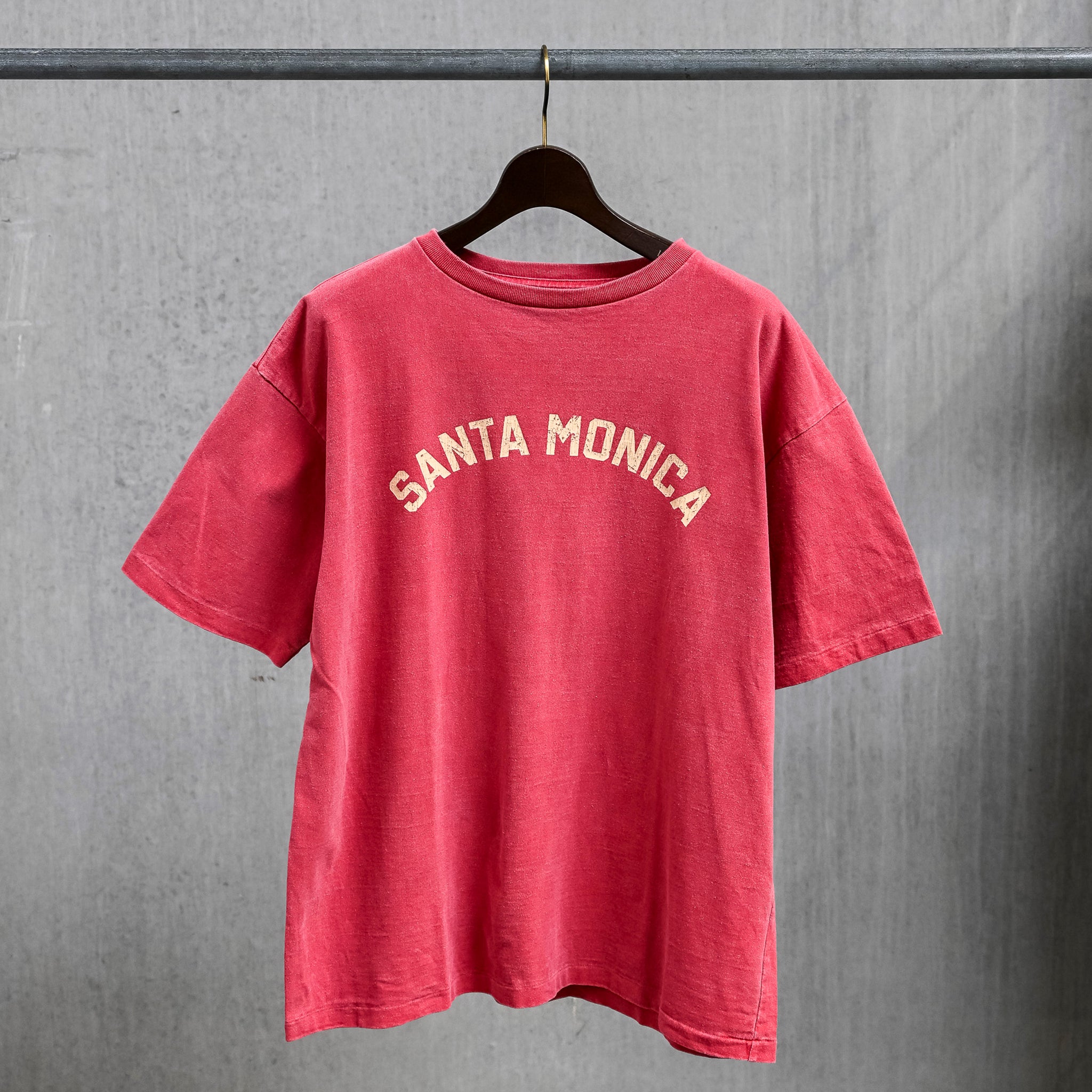 Fullcount 5504 "Santa Monica" T-Shirt Coke Red
