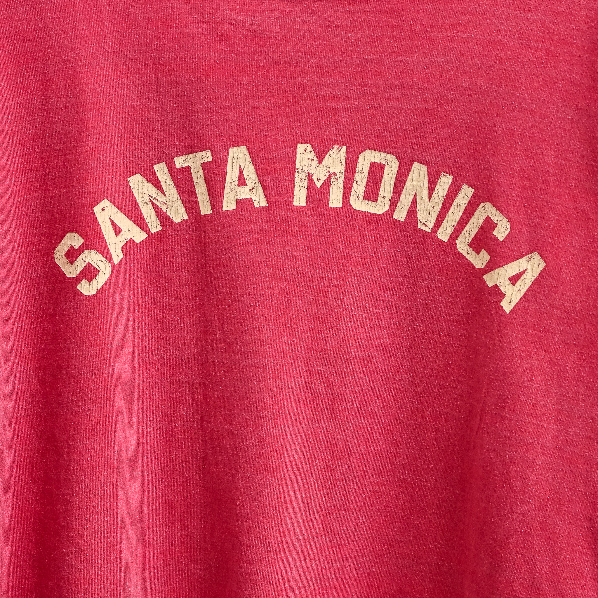 Fullcount 5504 "Santa Monica" T-Shirt Coke Red
