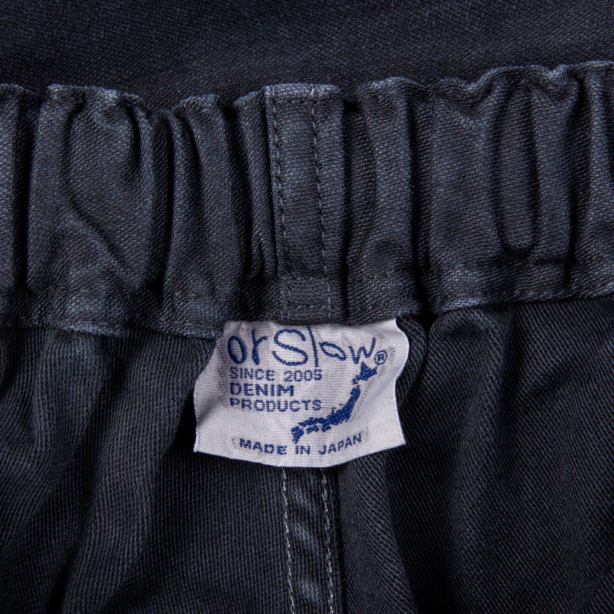 Orslow x Frans Boone Easy Pants Sateen Navy Stone