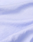Finamore Gaeta Shirt Washed Oxford Sergio Collar in Midblue