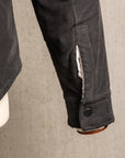 James Perse Corduroy Sherpa Jacket Magma