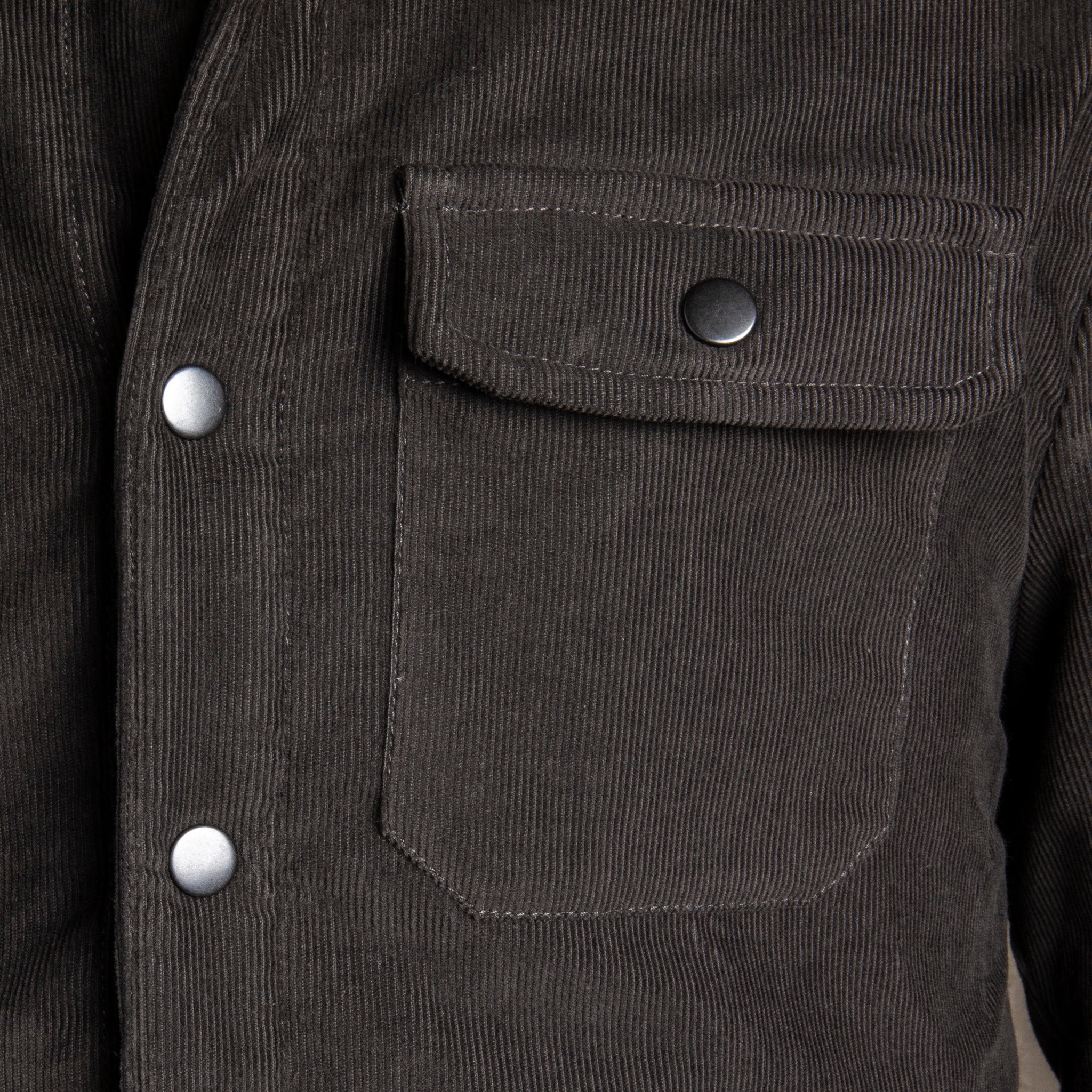 James Perse Corduroy Sherpa Jacket Magma