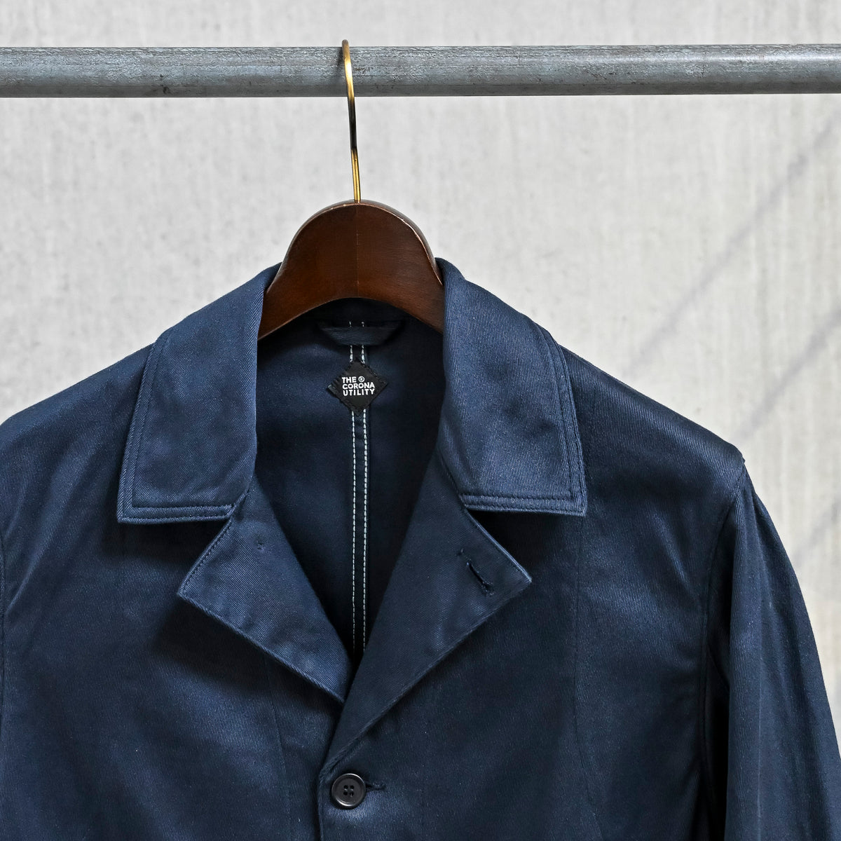 The Corona Utility CJ003 Sherry Jacket Airborne Twill Navy
