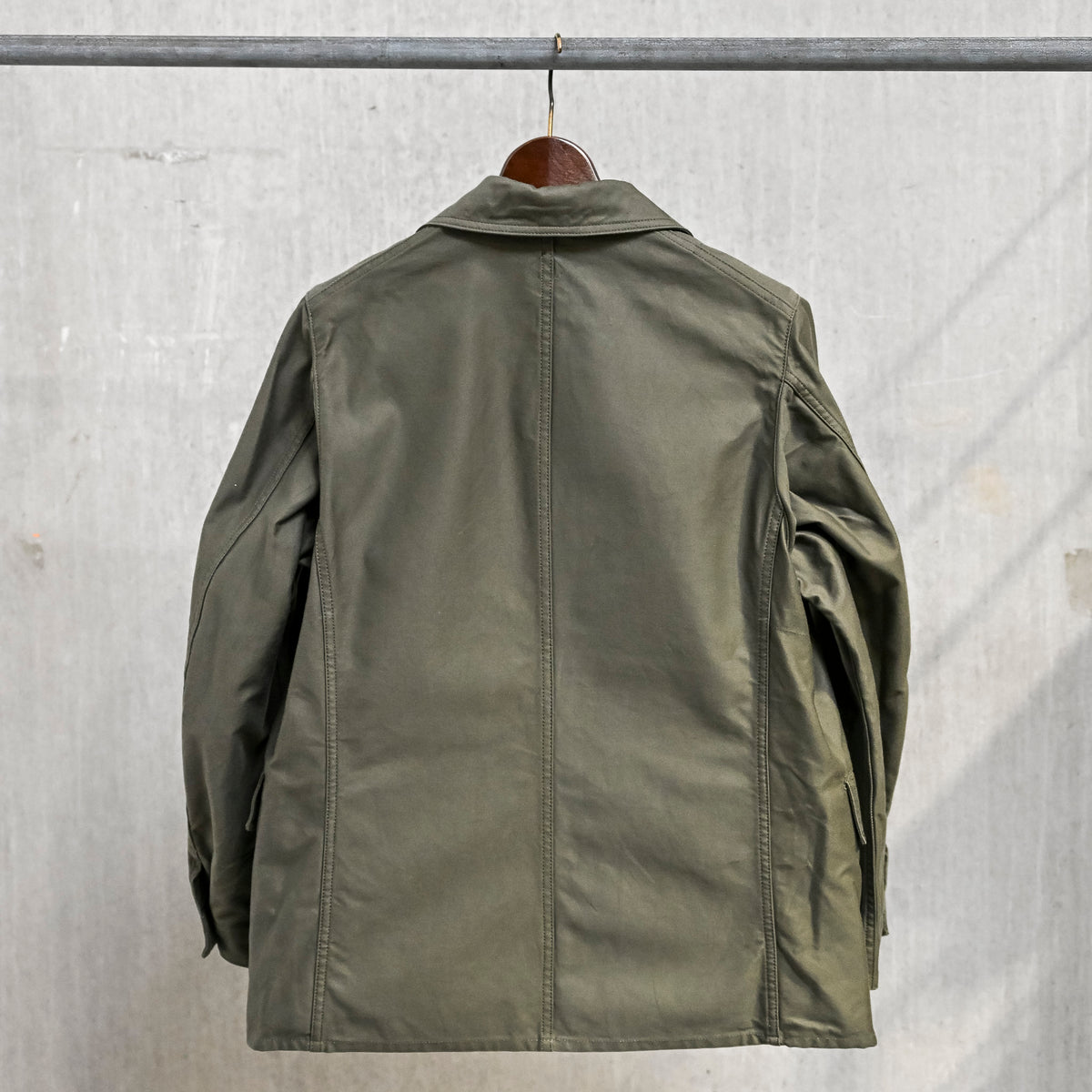 The Corona Utility CJ003 Sherry Jacket Militairy Back Sateen Olive