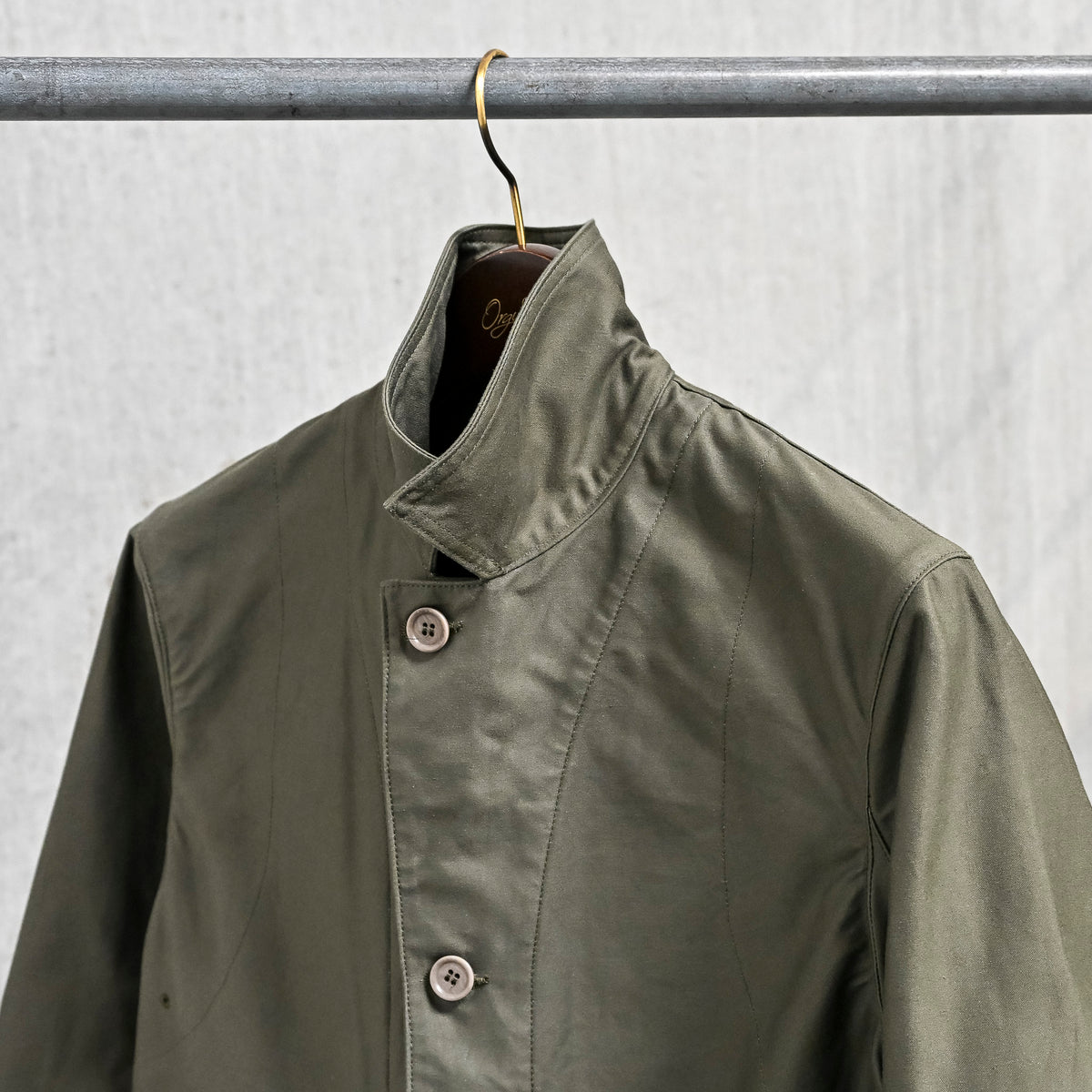 The Corona Utility CJ003 Sherry Jacket Militairy Back Sateen Olive