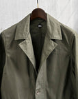The Corona Utility CJ003 Sherry Jacket Militairy Back Sateen Olive