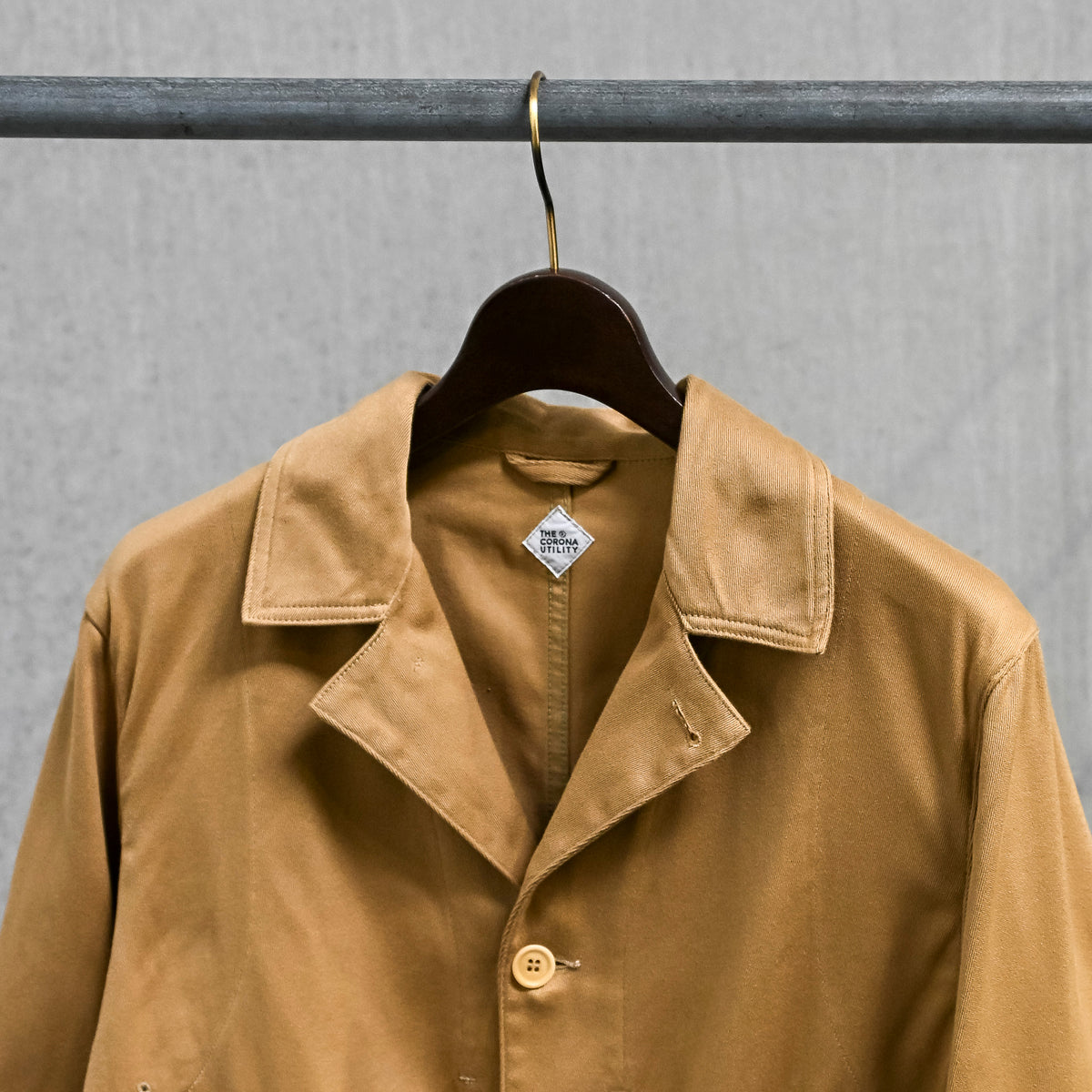 The Corona Utility CJ003 Sherry Jacket Airborne Twill Khaki