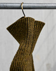 The Corona Utility KN002 Navy Turtle Shetland Wool Khaki Green