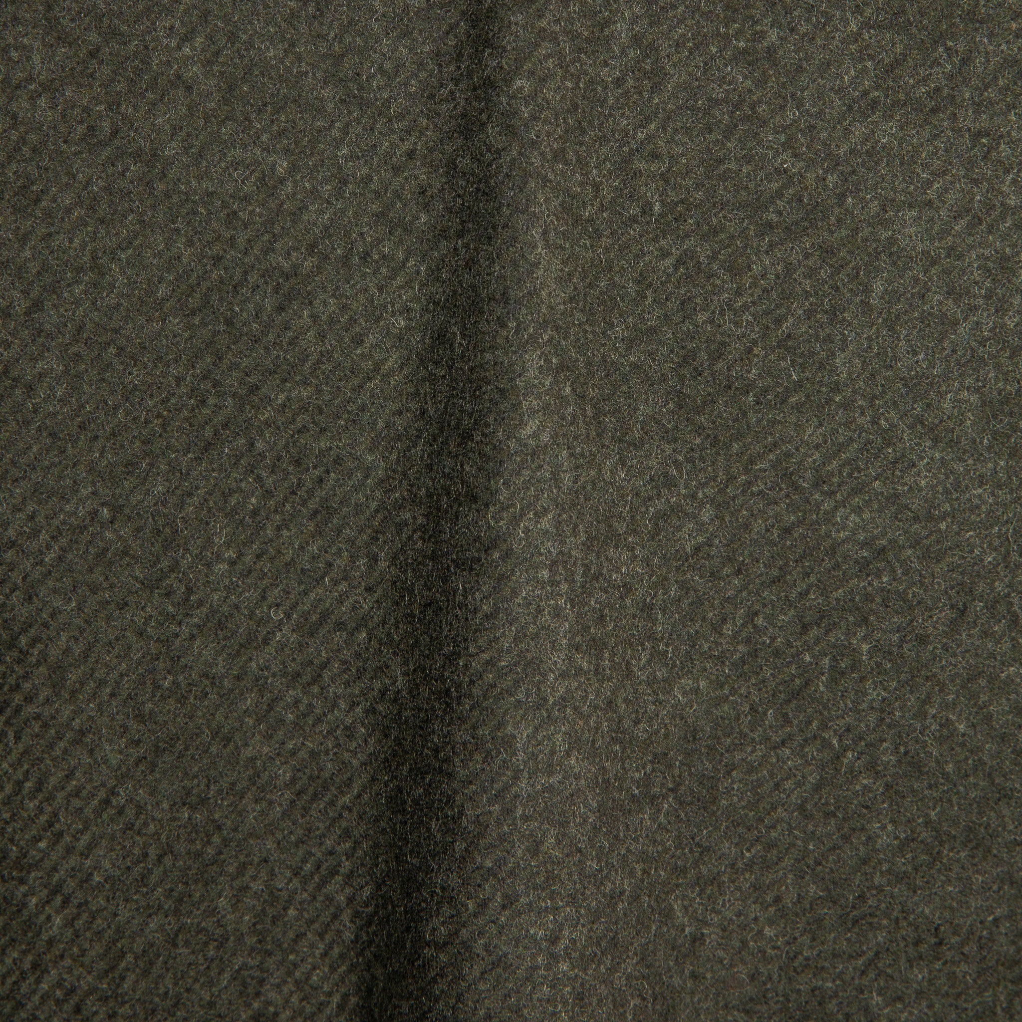 De Petrillo Shirt Jacket Wool and Cashmere Verde Scuro