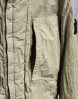 Stone Island Warp Rib Nylon-TC Short Parka Laurel Green