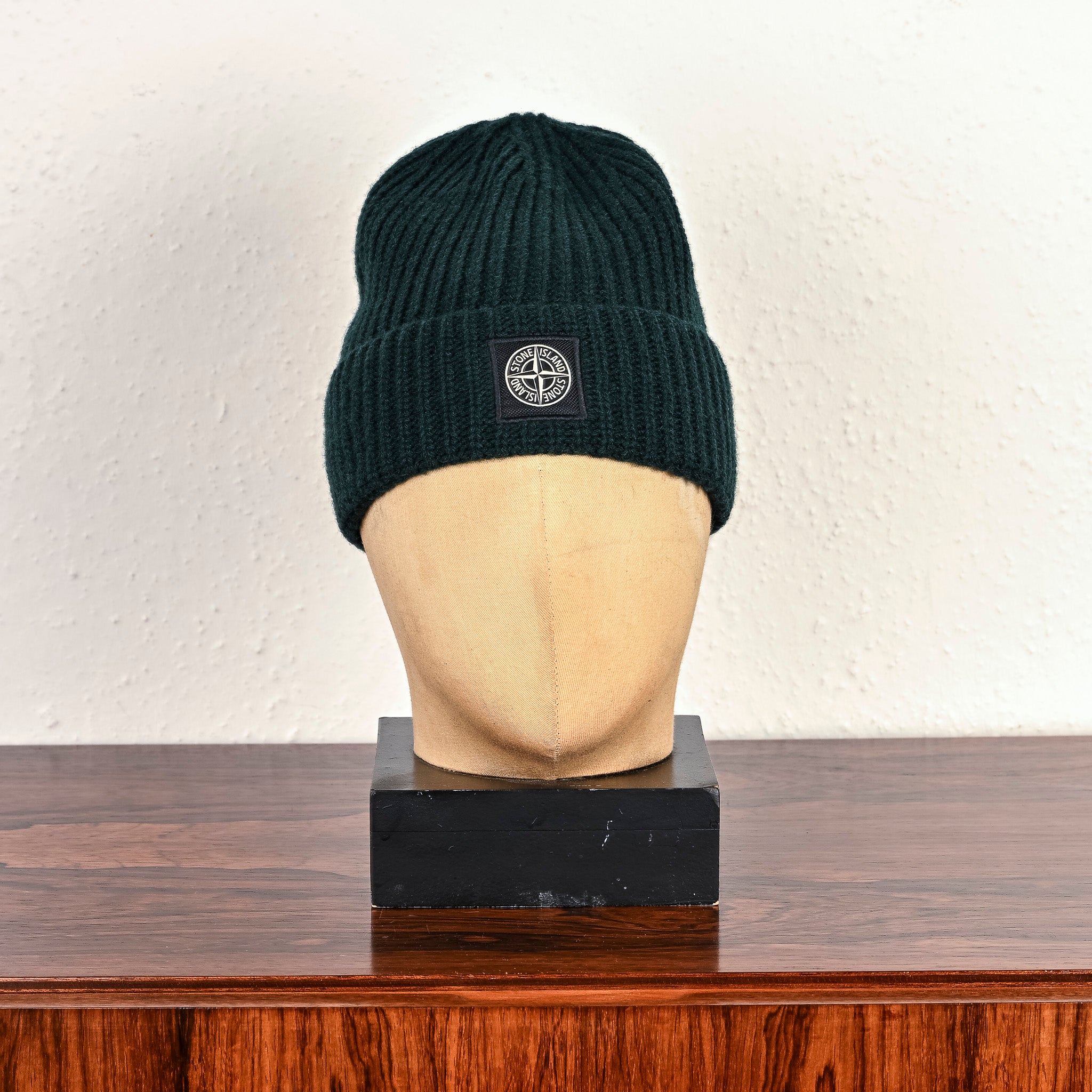 Stone Island Light RWS Geelong Beanie Dark Green