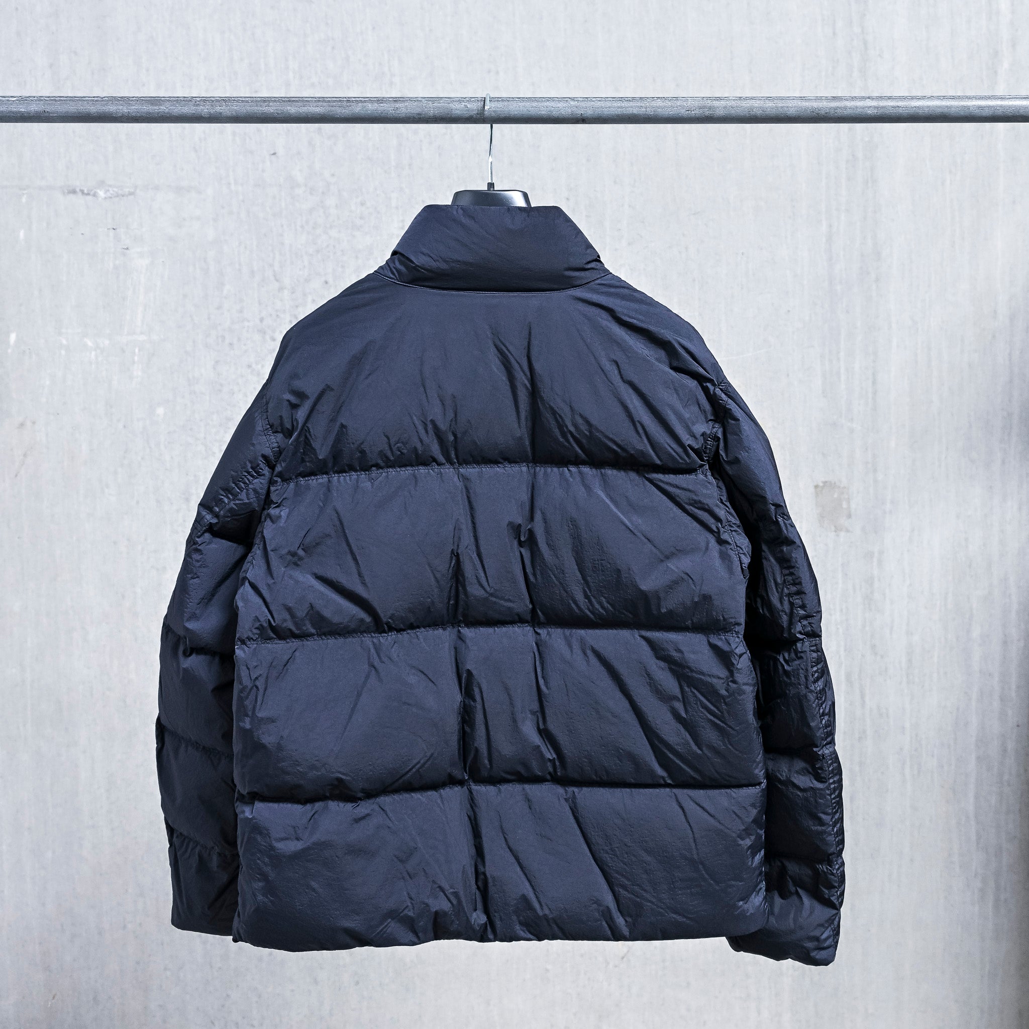 Stone Island Crinkle Reps NY Down Jacket Navy Blue – Frans Boone Store
