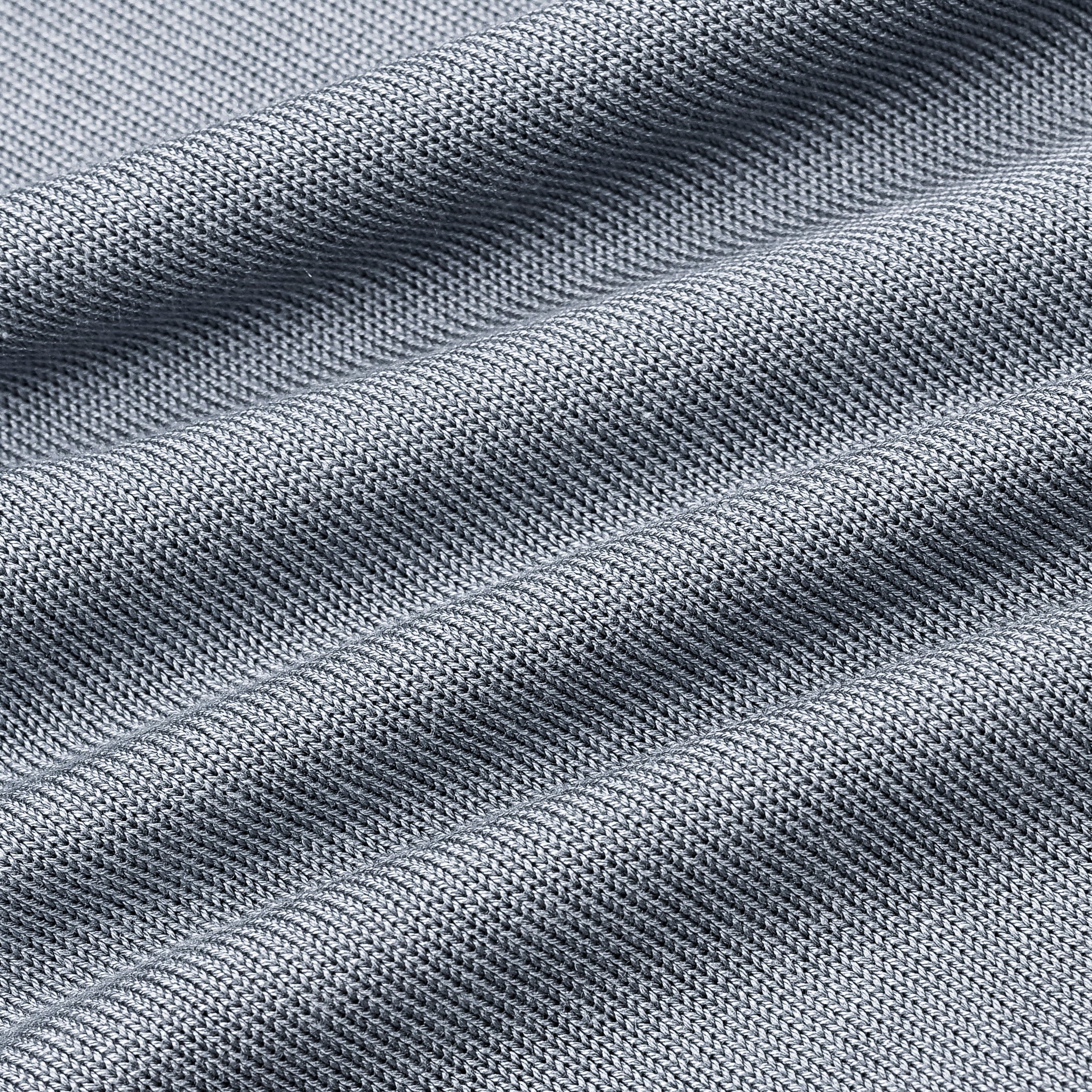 Olde H &amp; Daughter Silk Plain Stitch Crew Neck Sweater Blue Stone