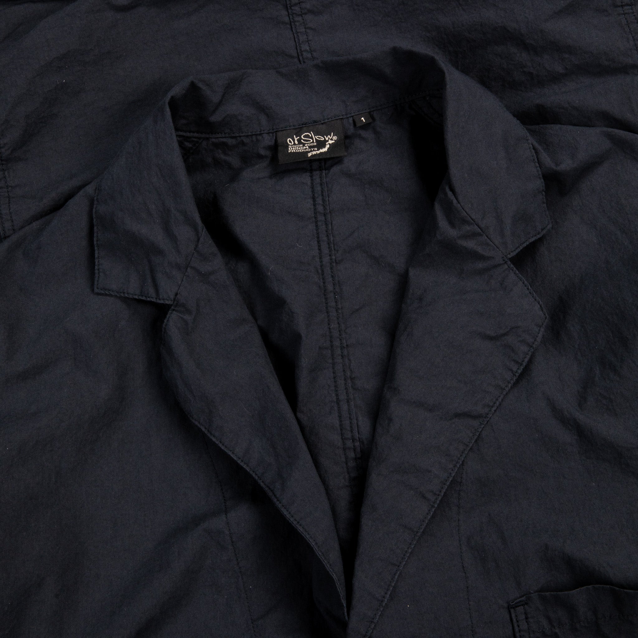 Orslow Simple Work Jacket Sumi Black – Frans Boone Store