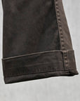 The Corona Utility FP031 M-41 Slacks 60/2 Gabardine "Bio Wash" Chocolate