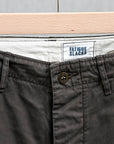 The Corona Utility FP031 M-41 Slacks 60/2 Gabardine "Bio Wash" Chocolate