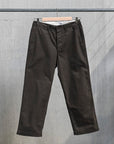 The Corona Utility FP031 M-41 Slacks 60/2 Gabardine "Bio Wash" Chocolate