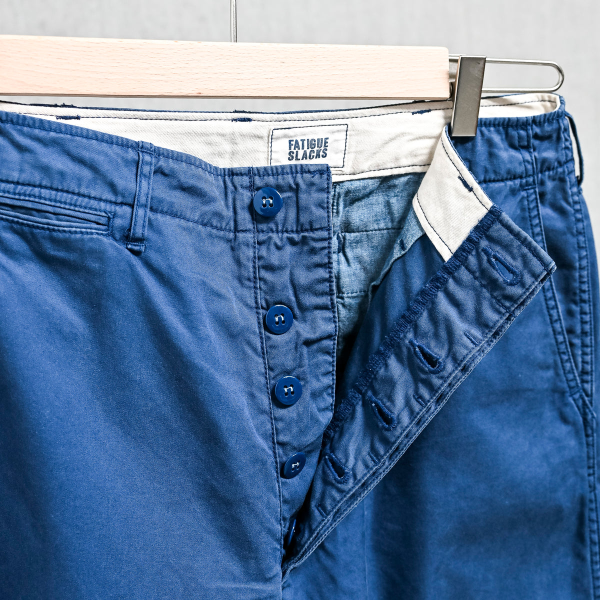 The Corona Utility FP031 M-41 Slacks 60/2 Gabardine "Bio Wash" French Navy
