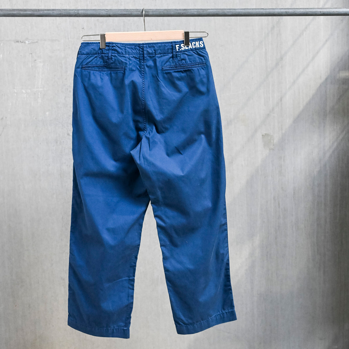 The Corona Utility FP031 M-41 Slacks 60/2 Gabardine "Bio Wash" French Navy