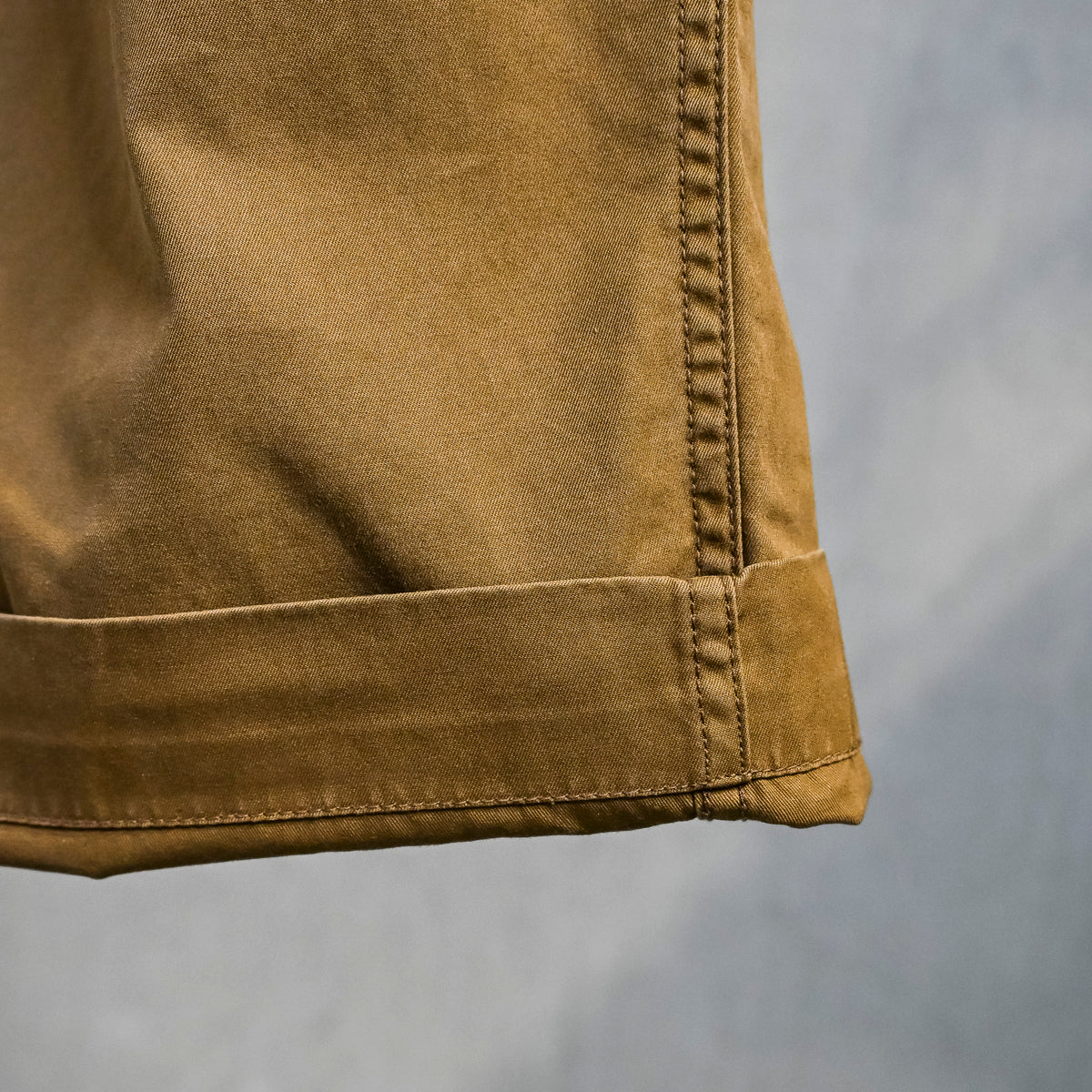 The Corona Utility FP031 M-41 Slacks 60/2 Gabardine "Bio Wash" Mocha