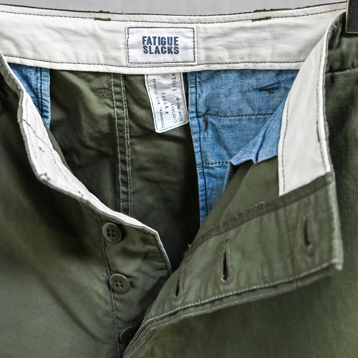 The Corrona Utility FP031 M-41 Slacks Ripstop "Bio Wash" Olive