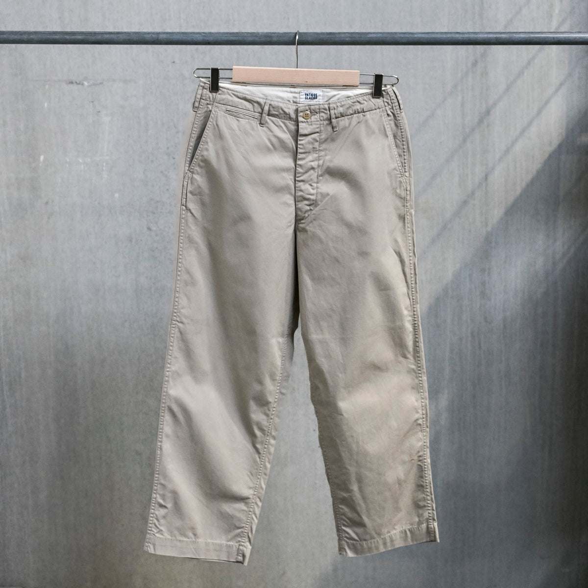 The Corona Utility FP031 M-41 Slacks 60/2 Gabardine "Bio Wash" Stone